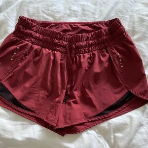 Rust Colored Running Shorts